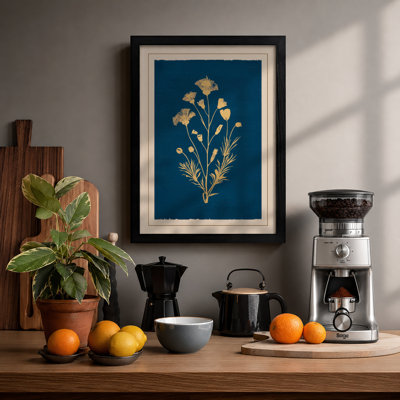 Gilded Botanical - Framed Print