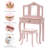 Valerie Kids Vanity Set with Mirror