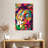 Brampt Lion Abstract Colors-108437829