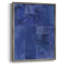 «Blue Puzzle I», reproduction encadrée - bois massif-1865077703