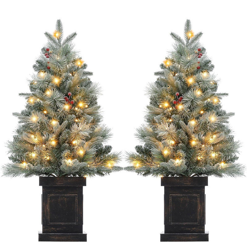3' H Lighted Artificial Christmas Tree
