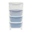 4 Drawer Storage Drawer with Wheels-1239843334