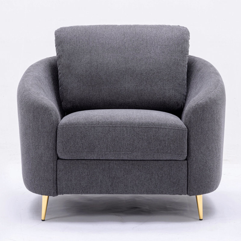 Loose Back Accent Chair