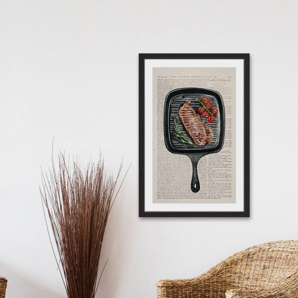 Eyre Tarney - Single Picture Frame Print, 61cm H x 41cm W x 3.81cm D