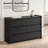  Modern Minimalist 6-Drawer Double Dresser with Handle-Free Design-1415329515-1413227286