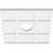 14"OD x 3"ID x 4 3/4"C x 1"P Rubik Architectural Grade PVC Contemporary Ceiling Medallion-36089191