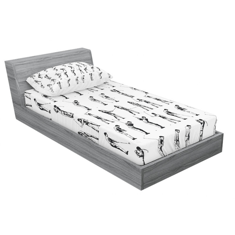 Microfiber Fitted Sheet, Twin Fitted Sheet