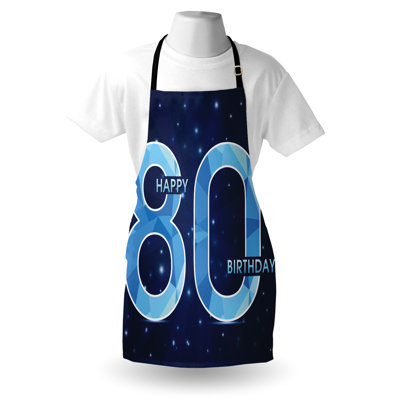Birthday No Pattern Bib Apron