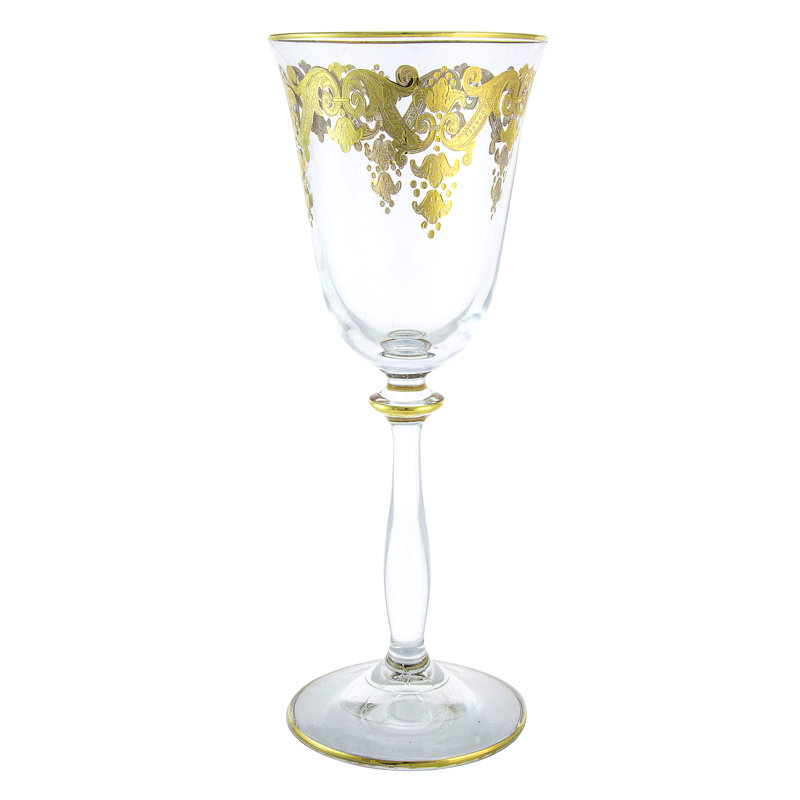 Crotts 8 oz. Stainless Steel Wine Glass Set