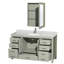 Sheffield 60" Single Bathroom Vanity Set with Mirror-1727162756-1727162691