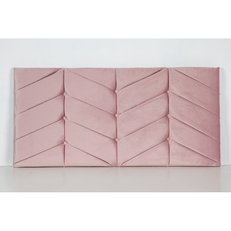 Lazerek Upholstered Headboard, Double (4'6), Aqua