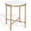 Evelynn 18" Genuine Marble End Table