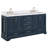 Stafford 72.25 " W Freestanding Standard Free Standing 2 Double Vanity Bathroom Vanity With Carrara Quartz Top-94668835
