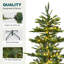Arbre de Noël artificiel Slim Real Touch-129944521