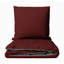 Microfibre Reversible 2 Pieces Duvet Cover Set-1210293732-1210293728