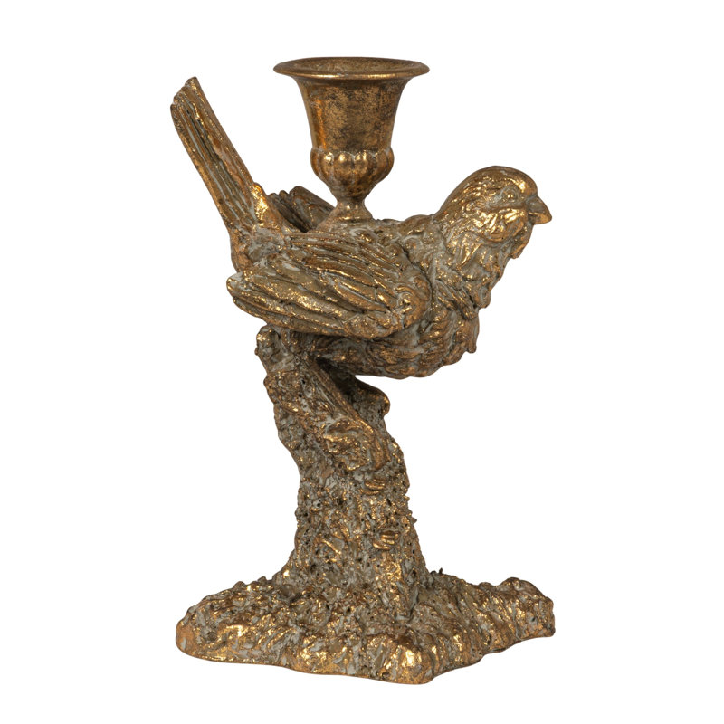 Resin Bird Shaped Taper Holder