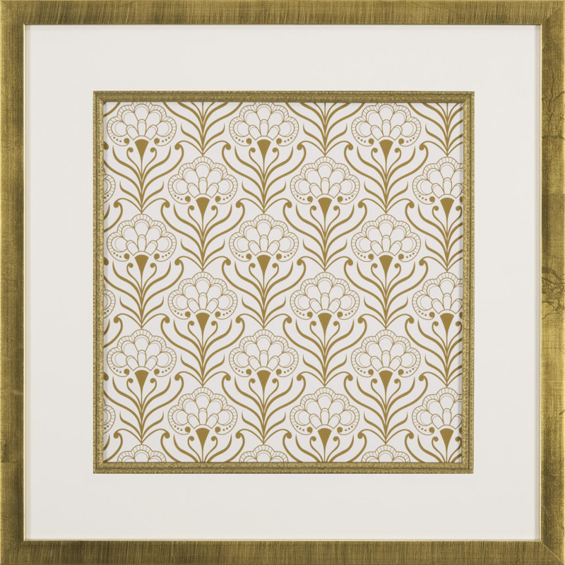" Gold Deco Pattern "