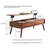 Center Table Low Table 100% Solid Wood Top Plate Desk Coffee Table Study Desk Work From Home Easy To Assemble Color Wood With Storage Shelf-843706652-843706649