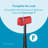 Mailbox, Medium, Red