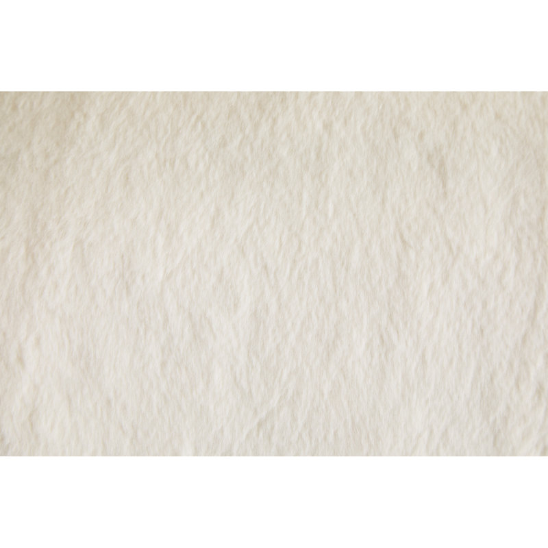Canapé surdimensionné en peluche moelleux avec coussins en lapin rembourré de mousse haute densité, aucun assemblage requis