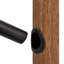 11.22'' Wide Freestanding Umbrella Stand in Black