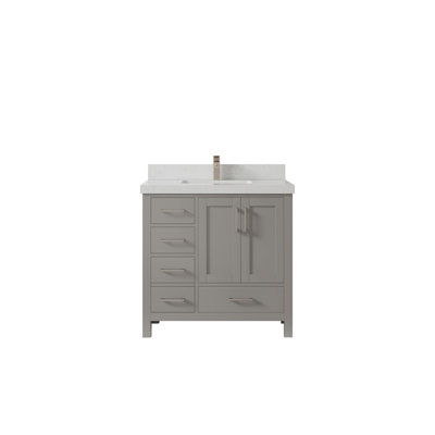 Ensemble de meuble-lavabo simple 36 po Malibu