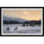 Snowy Winter - Single Picture Frame Print-588633490