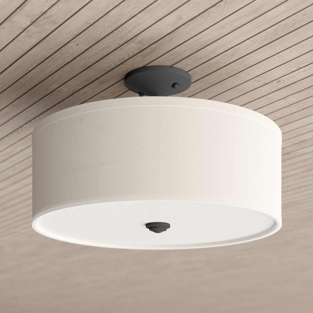 Hopedale Semi Flush Mount Latitude Run® Fixture 