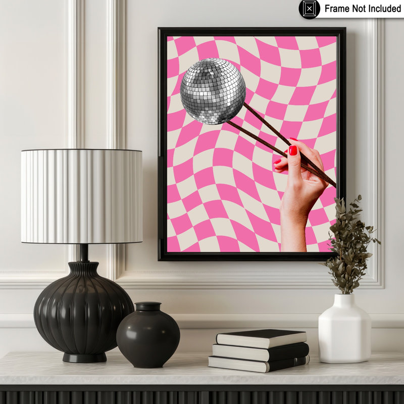 Disco Ball No1, Sans cadre, Affiche, H 18 po x l 24 po