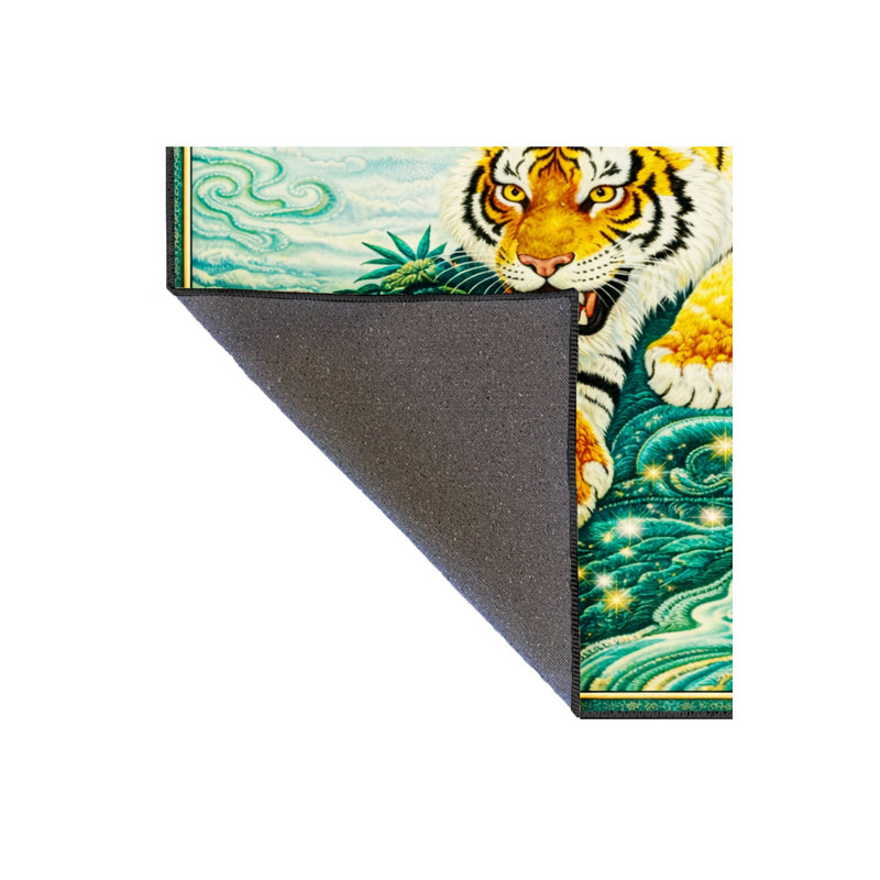 Tapis tissé à imprimé tigre Mosso, 2 pi 6 po x 4 pi 11 po