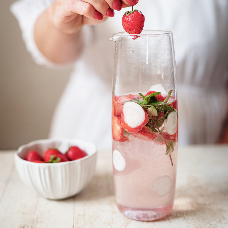 Drop Glass Pitcher