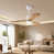 White/Natural Wood