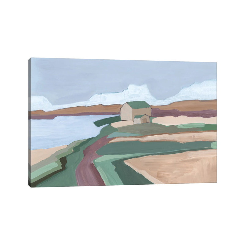 In A Torn Land, 2023 by Andrea Mejia - Gallery-Wrapped Canvas Giclée on Canvas, 66.04 cm H x 101.6 cm W  x  3.175 cm D