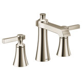 Moen Flara 2 Lever-Handle Widespread Bathroom Faucet Trim Kit, Valve Required
