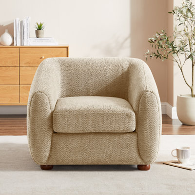 36.6 inch Upholstered Armchair