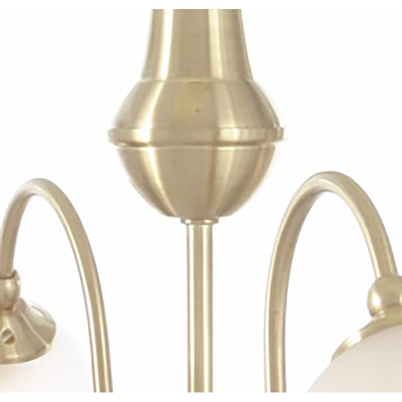 Coen 4 - Light Gold Cluster Pendant