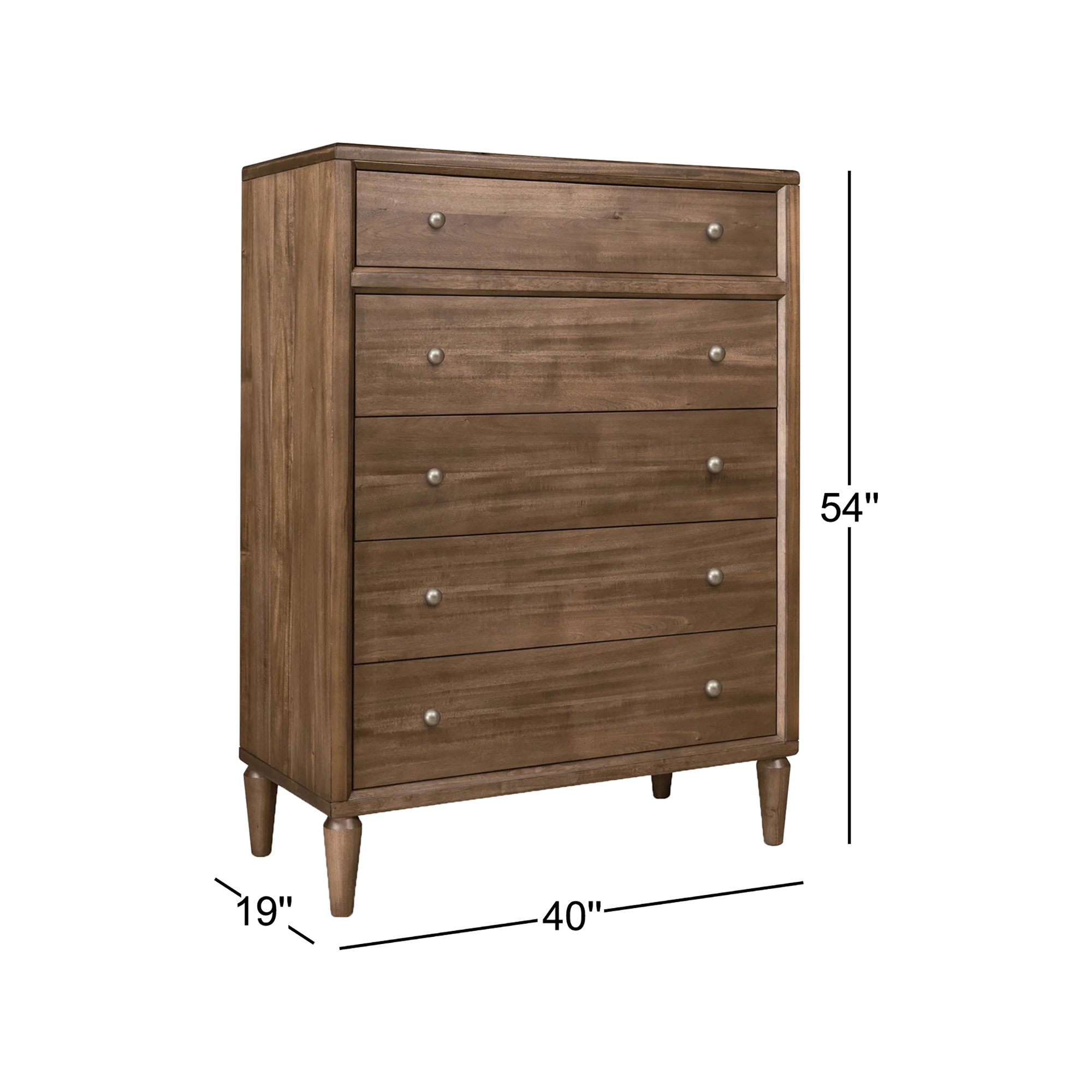 August Five-Drawer Chest