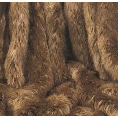 Mountain Coyote Knitted Throw Blanket