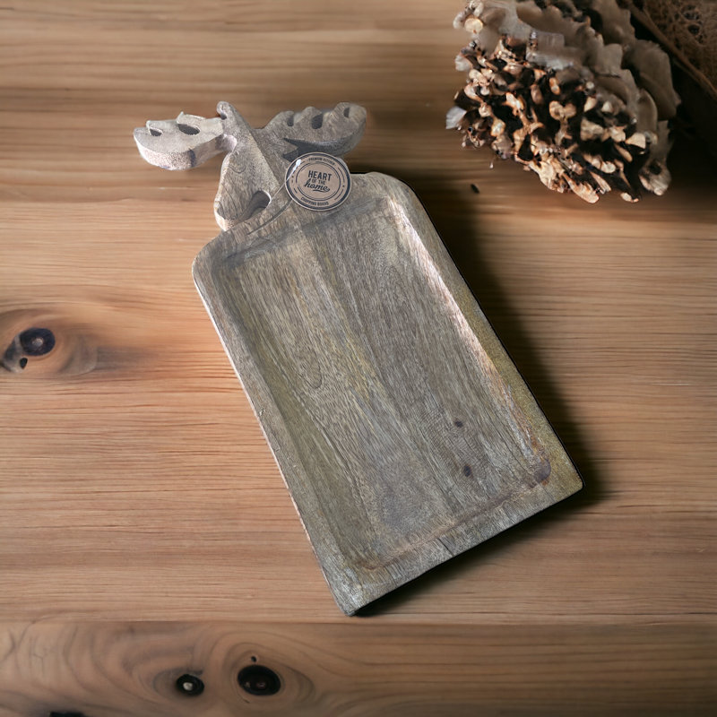 Wooden Deer Chopping Board, 42Cm