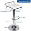 Ensemble de 2 tabourets de bar, tabourets de bar réglables et relevables au gaz, ...