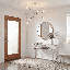 Lustre 6 lumières Meridian en noir mat-1429426519