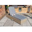 WENTWORTH Sunlounger Manual Multi Position including Cushion