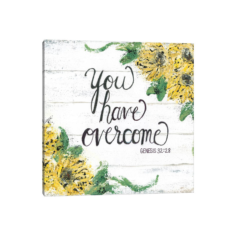 Overcome by Ashley Bradley - Print on Canvas, 45.72 cm H x 45.72 cm W x 1.91 cm D, Wrapped Canvas