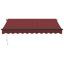 Dakota Fields Polyester Cover Retractable Patio Awning-1481860913-1481861061-1481860920