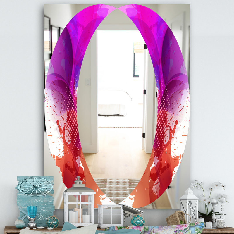 Miroir d'appoint Colorful, H 39,4 po x l 29,5 po