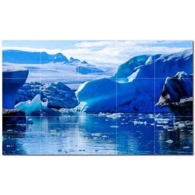 Glacier photo 12 x 12