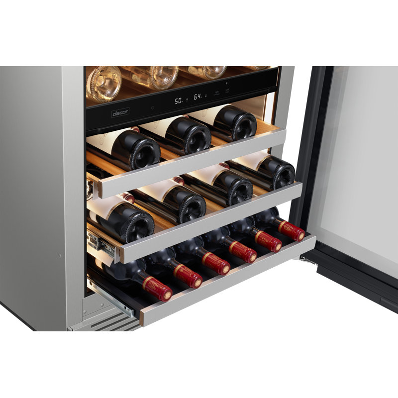 24" Undercounter Wine Cellar, Panel Ready, Reversible