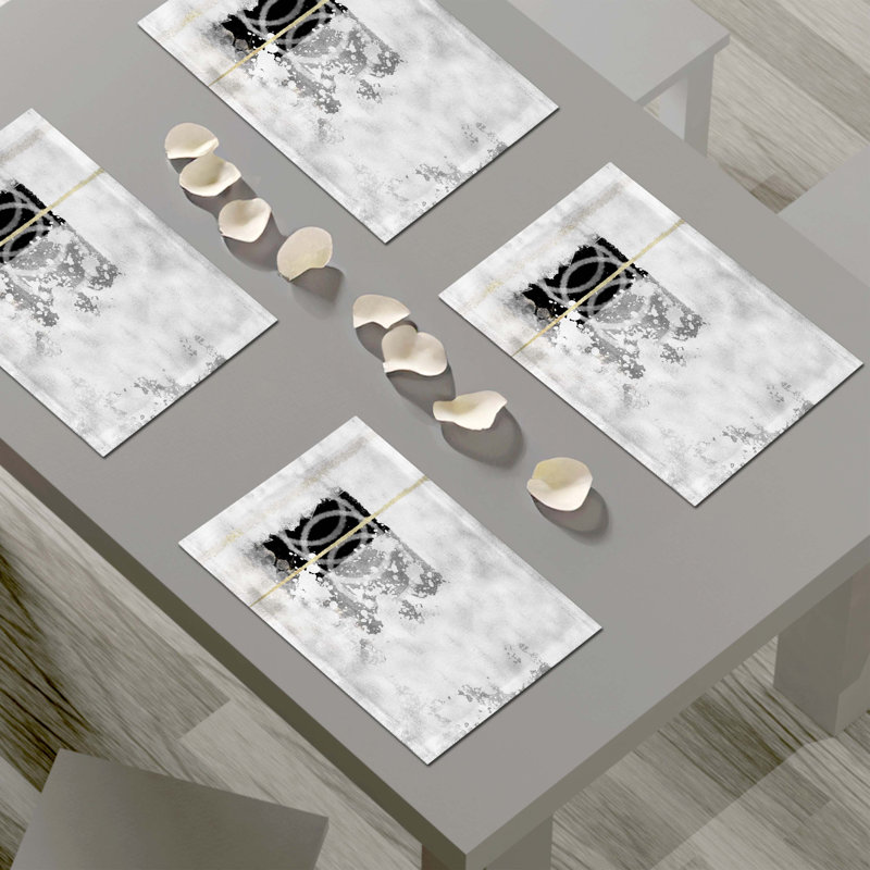 Napperon abstrait en polyester