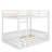 Full-Over-Full Wooden Bunk Bed Comes With A Ladder And Protective Safety Rails-668421116