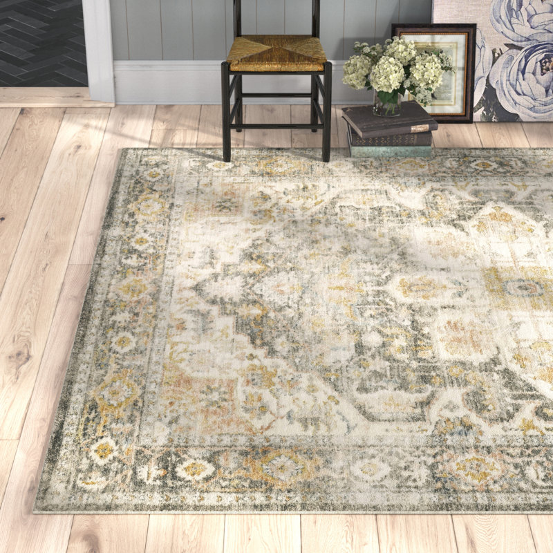 Siclen Oriental Indoor Rug, Rectangle 5'3" x 7'3"